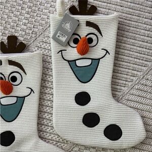 NWT One Disney Olaf Stocking